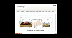 Desktop Screenshot of monteurchalet.com